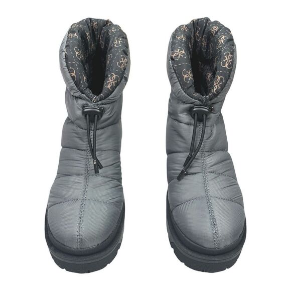 GUESS Leeda 2 Gray Cold Weather Booties - Size 8 - Picture 2 of 10